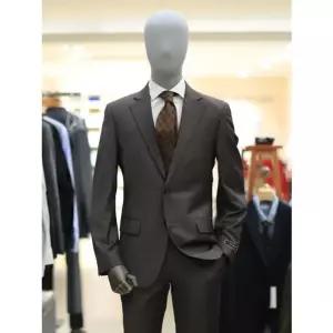 [갤러리아] BON S/S 다크브라운 순모 내츄럴 스트레치 슬림핏 프리미엄 슈트 BN4MJA064