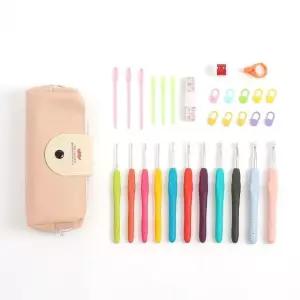 6종세트 일상공방 코바늘 손뜨개 굵은 뜨개질바늘 (WFHJF00)