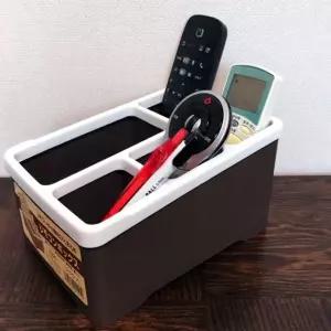 수납박스 바구니 테이블정리함 소품정리 4칸 다용도 (WFGTAN8)