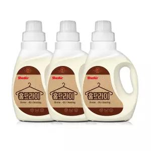 [아토세이프]쉬슬러 기능성 세탁세제 홈드라이 650ml 3개