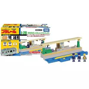 [토미카]프라레일 J-28 역 세트 레일 부품 기차 장난감