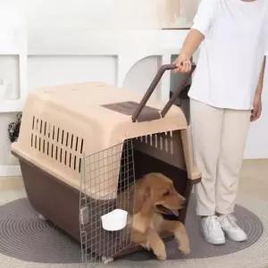 대형견 켄넬 이동식 케이지 골든리트리버 애견 캐리어 대형 반려견