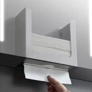 거울 뒤 핸드타올 디스펜서 티슈 뽑아쓰는 페이퍼 매립 휴지 케이스