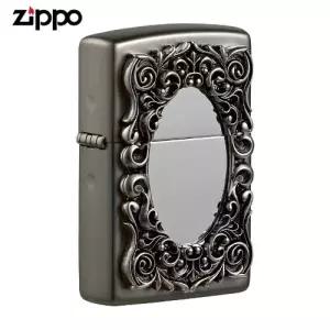 ZIPPO 라이터 엠블렘 MAGIC MIRROR NI 오일+심지+부싯돌 3종세트 포함