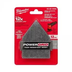 밀워키 샌딩페이퍼 연마기 정전사 페이퍼 12p (WFK1TBI)