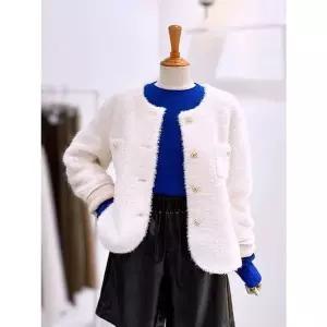 [NS홈쇼핑][레코브]부클 라운드 자켓(LC31EZJK603X)[35524833]