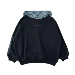 [롯데백화점]리틀그라운드 (DG)마스-나일론후드믹스맨투맨(75C2G-334-04)