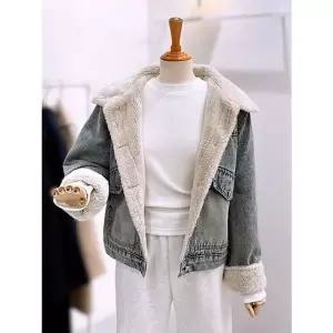 [NS홈쇼핑][레코브]퍼카라 데님자켓(LC31F1DJ501X)[35622778]