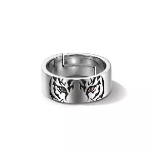 Cape Wisteria 반지 남성용 반지 고양이 악세사리 맨즈링(호랑이)