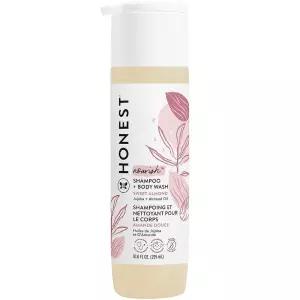 The Honest Company 부드러운 영양 샴푸  바디 워시 스위트 아몬드 295.7ml(10온스)