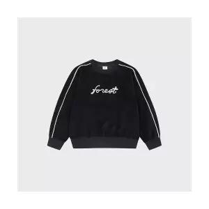 매장정품 탑텐 TOPTEN KIDS 여아) 테마 윈터캠프 벨로아 파이핑 스웨트셔츠_MKE4TR2201 MKE4TR2201 514335