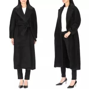 [막스마라] 에스막스마라 보르본 BORBONE 2390161833600 009 알파카 울 롱 코트