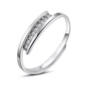 재고 정리 세일 가조절형 실버 남성반지 구멍뚫린반지 커플링 복고신사반지 남성패션소품