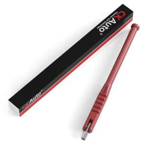 타이어 밸브 코어 공구가 장착된 CKAuto 스템 풀러/설치기 스크래치 없음 고강도 적색 플라스틱 공구