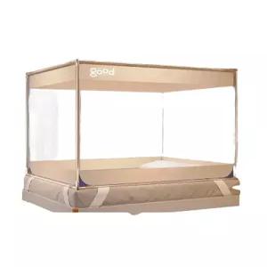 사각 침대텐트 방한텐트 암막 난방 침대 단열 베드