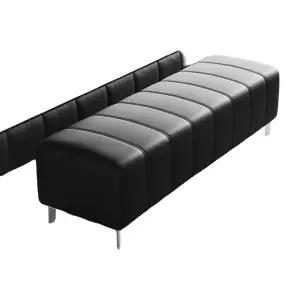 럭셔리 패브릭 침대벤치 베드 의자 스툴 침실 블랙 소파