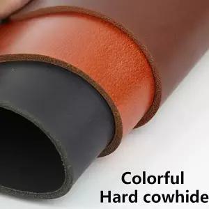 인조가죽시트지 가죽 수선패치 3mm 갈색 검정색 단단한 최상급 소가죽 베지터블 태닝 테이블 쿠션 칼집 수