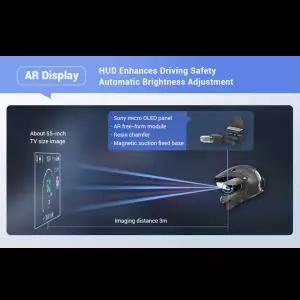 바이크 오토바이 반모헬맷 헬멧 HUD 헤드업 디스플레이 내비게이션 장치 주행 기록 블루투스 헤드폰 후방
