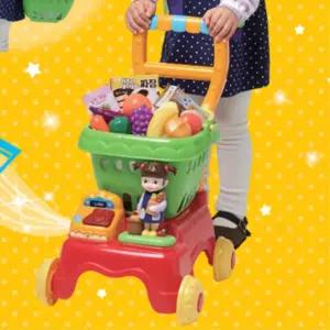 3세여아 선물용 쇼핑놀이 카트 장난감 키즈까페 육아방 유치원 어린이집