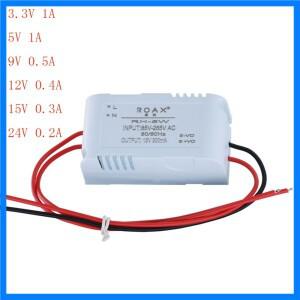 스텝 다운 전원 공급 장치 모듈 미니 벅 컨버터 AC-DC 레귤레이터 모듈 AC 1A 5W 220V to DC 3.3V 5V 9V 12