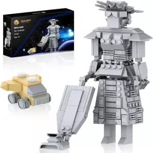 미니 이글 5가 포함된 메가 메이드 스페이스볼 I 크리에이티브 빌딩 세트 스페이스 무비 자동차 로봇 모델