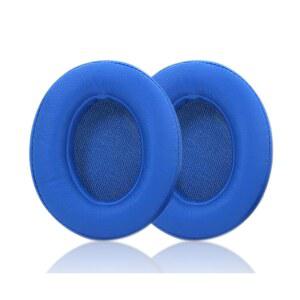 [미국배송] BEATS STUDIO 2.0/STUDIO 3.0 유선 무선 헤드폰과 호환되는 교체 이어패드 단백질 가죽 및 메모리 폼이 포함된 AKKIV 이어패드 쿠션(블루)