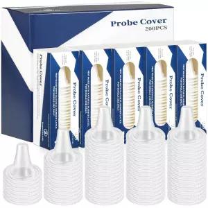 브라운 이어 온도계 렌즈 필터 리필 캡과 호환되는 200배 커버 일회용 커버(업그레이드) (200)