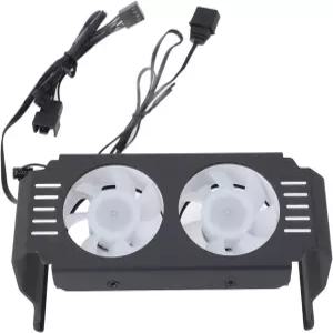 컴퓨터 메모리 RAM 쿨러 ARGB 팬 5V 3핀 동기화 조명 효과가 있는 모듈 히트 싱크 PWM 온도 제어 DDR DDR2