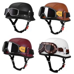 헬맷 하이바 바이크 소두 가벼운 대두 반모 오토바이헬멧 3XL