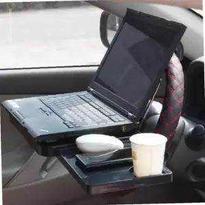 차량용 트레이 미니 테이블 자동차 책상 식사