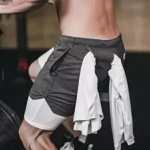 이너 트레이닝팬츠 반바지 헬스웨어 스포츠 쇼트 운동복 (WFJSP4Z)