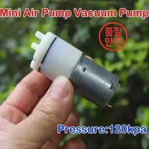 마이크로 에어 펌프 음압 진공 탄소 브러시 다이어프램 DC 3V-5V 10W 45kPa DC3.7V 2.5A