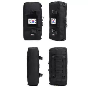 등산배낭 뗏다붙였다 벨트걸이 핸드폰 멀티 파우치 사각 몰리 허리가방 밀리터리 합체