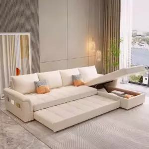 접이식 소파베드 거실 원룸 패브릭 침대