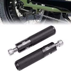 케미모토 접이식 풋페그 유니버설 M12 슈퍼 73 S2/RX/R/Z/ZX CNC 알루미늄 모터사이클 자전거 EBike