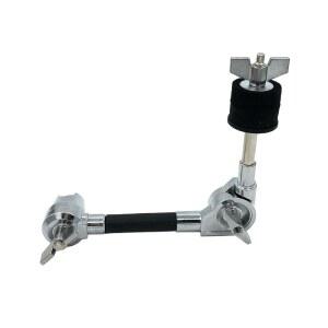 클램프가 있는 TUORE 심벌 붐 암, 3/8인치 ~ 7/16인치 막대용 조절 가능한 미니 마운팅 암 클램프 통합 홀더 연장 브래킷