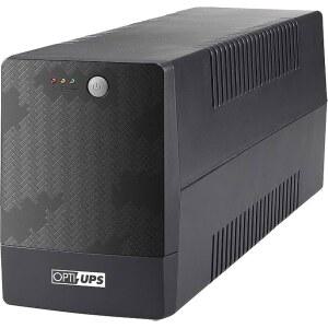 Opti-UPS TS2000E (2000va 1200w) 3년 보증 라인 인터랙티브 UPS 배터리 백업 및 서지 보호기 AVR 자동 전압 조절기, 무정전 전원 공급 *20암페어 콘센트 필요 사진 참조*