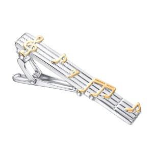 남성용 RunootPR 뮤직 타이 클립 드럼 기타 피아노 바 패션 웨딩 비즈니스 파티 핀 유니크 주얼리