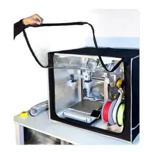 3D프린터 커버 단열 챔버 경화 노즐 탁상 밀봉 수직형 열차폐 커버배기 시스템 배기 자동