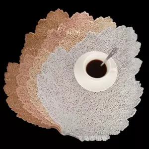 나뭇잎패턴 주방 식탁 테이블 pvc 매트 깔개 플레이팅 (WFKADNT)