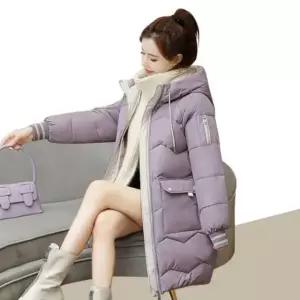 고품질 경량 단체 웰론 롱패딩 점퍼 방한 여성 패딩 방한 패딩 (WFK9Z73)