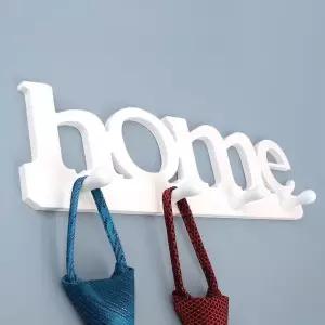 인테리어 소품걸이 4구 다용도 행거 벽걸이 후크 거실 옷걸이 (WFKA8BX)