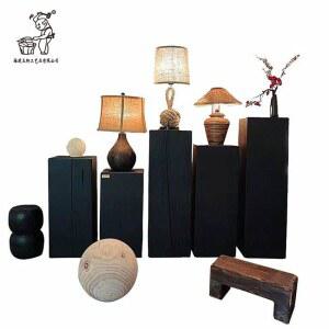 원목 나무 오브제 전시대 원목선반 장식 소품 다이 전시