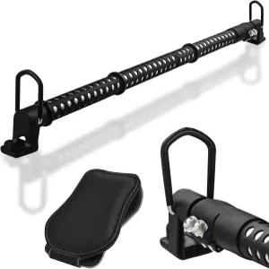 자동차 옷걸이 바 자동차용 추가 선글라스 클립 업그레이드 실리콘 고무로 옷이 떨어지는 것을 방지합니다.