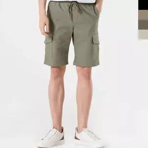 [하프클럽/]카고 5부 바캉스 밴딩 7부 스트릿 캐쥬얼 밴딩반바지