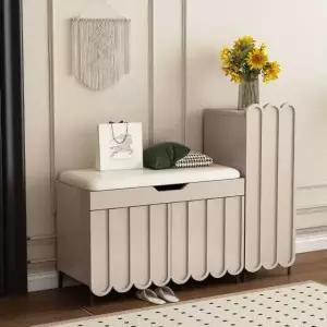 모던 수납벤치 현관 서랍 벤치형 수납장 수납쇼파 매장 80cm 커피 30cm B 현장