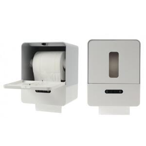충전식 자동 핸드타올 케이스 화장실 롤휴지 디스펜서