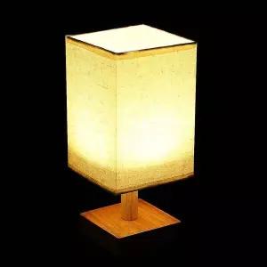 [골드스마일]무선 테이블 스탠드 사각 앤티크 USB 조명 충전