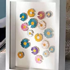 나무 액자 거실 그림 꽃 사진액자 틀 빈 WFIKT5R