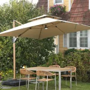 대형파라솔 야외 그늘막 정원 튼튼한 카페